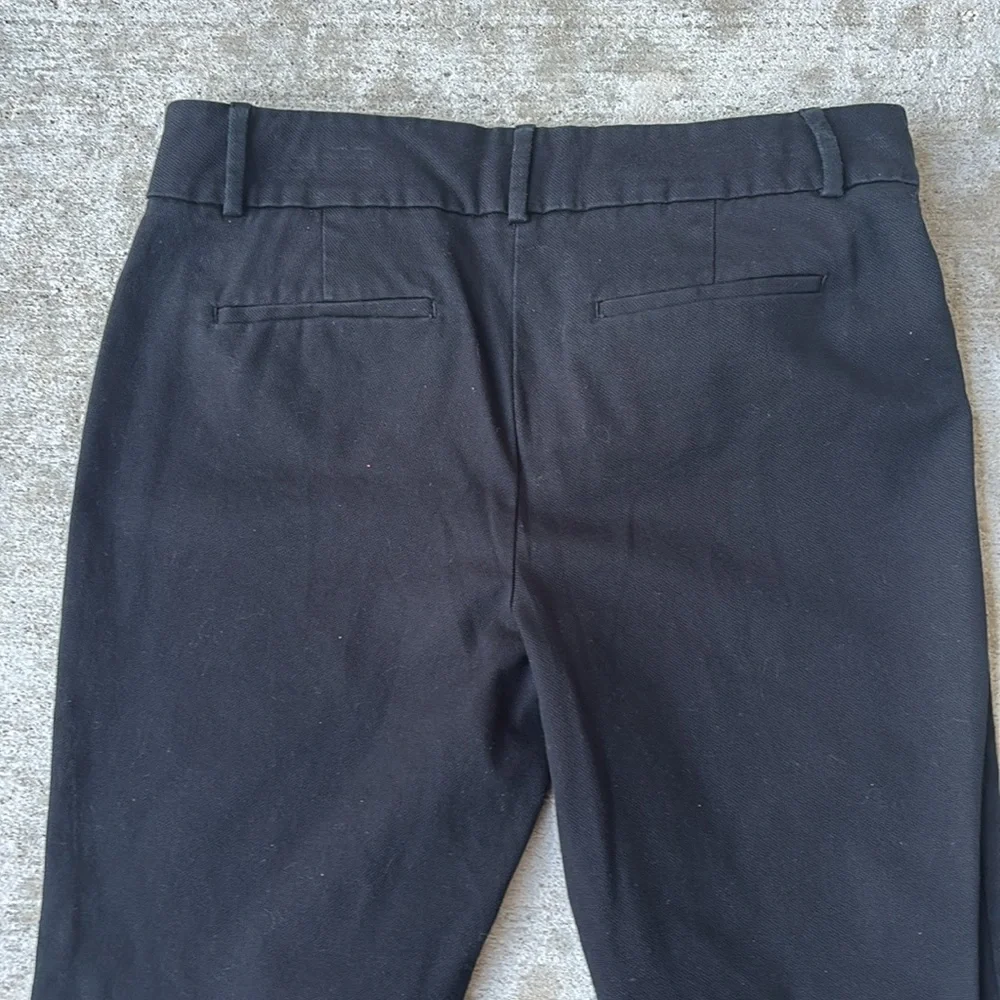 Loft Riviera Marisa Black Cropped Pants